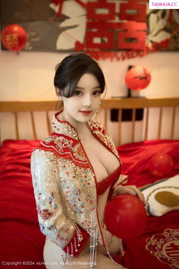 豆瓣酱  [XiuRen]高清写真图 2024.06.28 No.8780 豆瓣酱 新娘服饰第82张图片